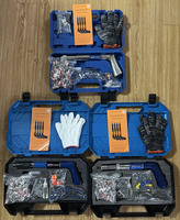 Echte Geräuscharme Nagelpistolen Manuelle Mini-Stahlnagelpistole für Beton, Ziegel und 3mm Stahlplattenbefestigung