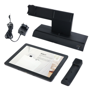Tablet Pc pengendali rumah pintar, sistem pengontrol rumah pintar dapat digerakkan 10 inci Desktop Android Tablet Pc dengan stasiun Dok pengisian daya dan mikrofon BT