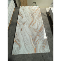 Fabricant chinois de plaques de marbre PVC 1220x2440mm 3mm avec revêtement UV, insonorisant, antistatique, pour murs de gymnases, commerce et divertissement