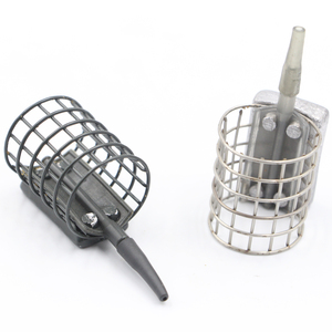 Accesorios de <span class=keywords><strong>pesca</strong></span> de carpa duraderos, cesta alimentadora, cebo pesado, trampa, jaula alimentadora, 50g - Product Image 5