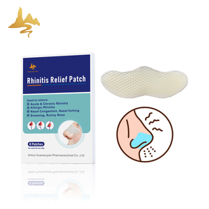 6 pièces de patchs nasaux pour le soulagement des éternuements, du nez qui coule, des troubles respiratoires, de la rhinite, du rhume, du nez bouché et du ronflement - Product Image 1