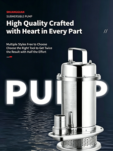 <span class=keywords><strong>Pompe</strong></span> submersible compacte 220V QDX entièrement en acier inoxydable 0,25KW à 0,55KW DN 6mm à 18mm 2900 tr/min avec cylindre de refoulement - Product Image 4