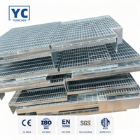 Caillebotis inox pour centre commercial – Couverture de fosse d’escalator et drainage, OEM