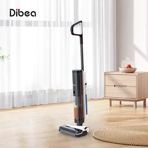 Top Grade HC26 3 in1 Wet And Dry Cleaner Rechargeable 16000pa Suction Double Tank Cordless Wet And Dry Vacuum Cleaner For Hard