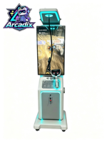 Arcadix 9D VR Shooting Game Machine, simulateur d'arcade à monnayeur, jeu de tir en réalité virtuelle pour centres commerciaux et parcs d'attractions