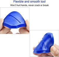 Scellant en Silicone, Kit d'outils de calfeutrage de sol, pour cuisine, salle de bains, fenêtre de sol, douche, 3 — 4 pièces