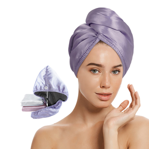 Wholesale ultra Soft Microfiber Turban <strong>Micro</strong> <strong>Fibre</strong> <strong>Towel</strong> <strong>Hair</strong> <strong>Towels</strong> Quick Dry - Product Image 2