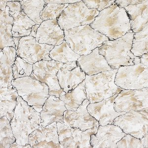 หินลายโมเดิร์นซีรีส์เวียดนามไวท์ พร้อมลายจุดแก้ว สำหรับใช้ทำเคาน์เตอร์ครัวและท็อปห้องน้ำ - Product Image 2