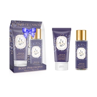 BodyPhilosophy wanita 2 buah Parfum Hadiah Set tahan lama asli wewangian romantis momen semprotan tubuh Losion untuk sehari-hari