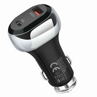 Chargeur de voiture 38W PD QC3.0 pour 12 Pro Max Mini 11 XR XS Charge rapide rapide Type C USB C pour Xiaomi Oneplus HTC