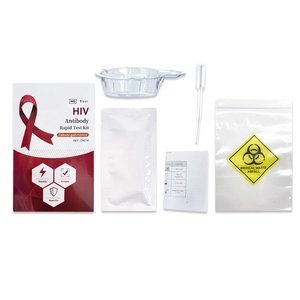LYZ <span class=keywords><strong>1</strong></span> Step <span class=keywords><strong>HIV</strong></span> Self Testing Kit Herramienta médica de diagnóstico Anticuerpos Self Kit - Product Image 3