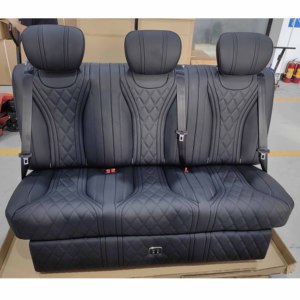 Asiento de coche personalizado de fábrica, asiento de Banco de sofá para furgonetas Sprinter Hiace, asiento de coche plegable de tránsito - Product Image 5
