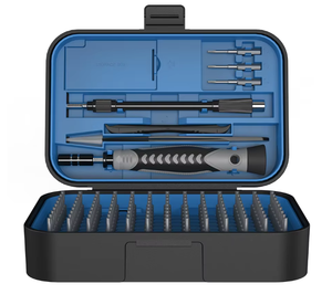 Juego de Puntas de Destornillador de Acero Métrico Zheng'an Leite con Recubrimiento Negro, Kit de Herramientas de 100 Piezas para Reparaciones de Precisión - Product Image 6