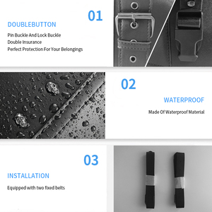 Haute qualité YINGSI grande capacité étanche <span class=keywords><strong>moto</strong></span> cuir sacoche propre moule accepter la personnalisation des étiquettes personnelles - Product Image 3