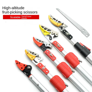 Kéo tỉa trái cây thu vào được, dụng cụ tỉa cành cao cho vải, nhãn, lựu, hồng, dụng cụ hái trái cây - Product Image 1