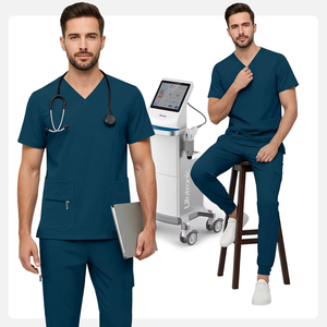 Nuovo Set di Divise Mediche Personalizzabili per Infermieri, Morbido e Traspirante, per <span class=keywords><strong>Personale</strong></span> <span class=keywords><strong>Infermieristico</strong></span> - Product Image 4