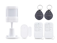 Nouveauté 2023 : Système d'alarme intelligent WiFi Tuya GSM en ABS, compatible avec Alexa/Google Voice Control, portable PST-G20