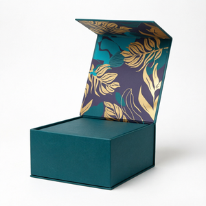 Luxury Custom Logo Gold Foil Shoe <b>Magnetic</b> <b>Gift</b> <b>Box</b> with Recycled Materials Coated Paper Handmade Eco-friendly Rigid Packaging - Product Image 1