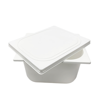 Boîte à crème glacée en PP de qualité alimentaire, écologique et recyclable, pour les marques de gelato bio et les solutions d'emballage durables