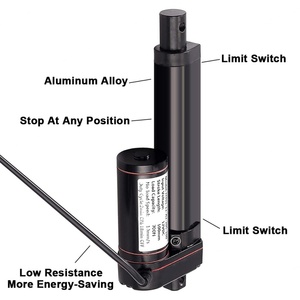 DC 12V 24V Electric Motor Factory Widely Used Fast Delivery Good Price Small Electric Hydraulic <b>Push</b> Rod Hydraulic Cylinder - Product Image 5