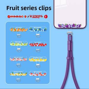 Universal Anti-Pérdida Anti-caída TPU Tarjeta Eliminación Clip colgante <span class=keywords><strong>Teléfono</strong></span> móvil Cordón Junta Silicona Plástico Fijo para parche trasero - Product Image 4