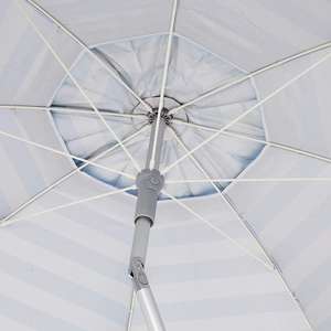 Luz Azul sombrilla de playa con aleación de Zinc de inclinación - Product Image 3