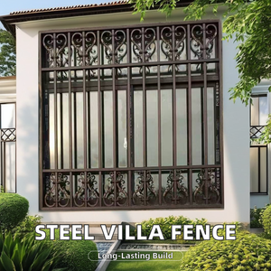 Clôture de jardin extérieure moderne en alliage d'<span class=keywords><strong>aluminium</strong></span> et d'acier inoxydable Rampe d'accoudoir pour <span class=keywords><strong>terrasse</strong></span> Main courante pour cour et balcon - Product Image 3