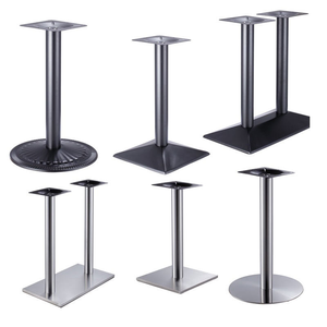 Basi per Tavoli Personalizzate Moderne Industriali Rotonde con Gambe a X <span class=keywords><strong>in</strong></span> Ghisa, Strutture <span class=keywords><strong>in</strong></span> Metallo e Acciaio per Tavoli da Caffè e Sala da Pranzo - Product Image 3