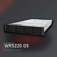 WenTian WR5220 G5 2U Dual-socket Rack Server Didukung Prosesor Intel Xeon Generasi Ke-6 2.7GHz 32 Slot DIMM DDR5 8TB Stok