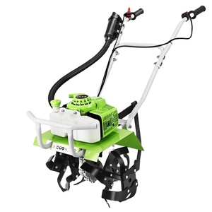 Rototiller multifuncional agrícola pequeño azada doméstica deshierbe suelo, zanjas, arado y arado - Product Image 3