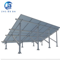 Système de montage au sol solaire durable, structure d'application au sol sécurisée, support solaire au sol en zinc, aluminium et magnésium