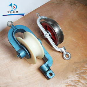 Carretillas de Elevación de 1T-4T (4 Toneladas) Directas de Fábrica, Ruedas de Nylon, Cables de Acero Recubiertos de Goma, Poleas para Cables de Tierra, Prensado de Cables - Product Image 3