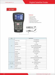 2.4 بوصة <span class=keywords><strong>LCD</strong></span> متعدد اللغات xcruiser الرقمية الفضائية مكتشف الطيف <span class=keywords><strong>DVB</strong></span>-S S2 دعم satilite مكتشف جهاز استقبال قنوات الأقمار الصناعية للتلفزيون - Product Image 4