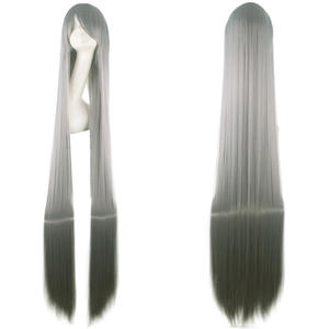 Rambut Lurus Ekstra Panjang 150CM/60 inci Wig Serbaguna yang Ditebalkan untuk Pria dan Wanita - Product Image 4