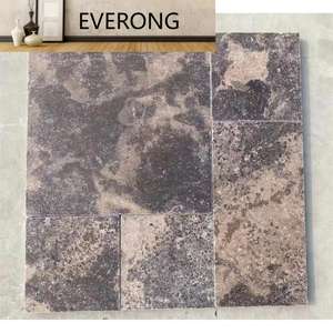 Natural Golden Beach Brown Marmor Gold Coast Mármol Piedra caliza Losa Azulejo Ladrillo Crazy Paving Stone Tamaños personalizados - Product Image 3