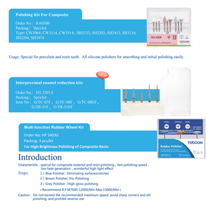 Набор стоматологических инструментов Toboom, набор инструментов для имплантации зубов и хирургии, розовый наконечник - Product Image 3