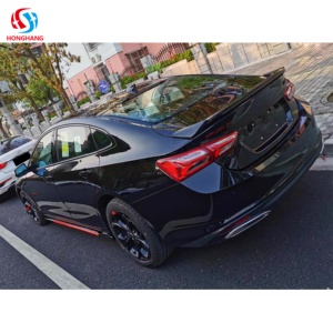 Honghang gonna laterale auto estensione in fibra di carbonio minigonne laterali per Volkswagen <span class=keywords><strong>T6</strong></span> <span class=keywords><strong>Golf</strong></span> BMW F30 G20 E90 Cadillac Honda Tesla - Product Image 3