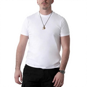 T-shirt pour homme, vente directe d'usine, logo personnalisé de haute qualité, marque, 100% coton, léger, doux, 160 g/m², coupe classique, design estival - Product Image 2