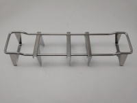 Grille de cuisson multifonctionnelle en acier inoxydable intégrée, panier de barbecue portable, ustensile de cuisson pour jardin, pique-nique et barbecue en extérieur