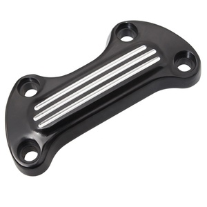 Alluminio 1 "Manubrio Riser Morsetto Superiore Fit per Harley FX FXR Sportster Dyna 1974-15 Riser - Product Image 1