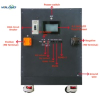 Boîtier de batterie Mb56 pour stockage d'énergie solaire domestique 30Kwh 32Kwh avec BMS 300A 51.2V 628Ah, en stock en Pologne, boîtier DIY Mb56