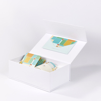 Boîte en carton rigide à fermeture magnétique, impression personnalisée, emballage souvenir pour événements promotionnels, boîte cadeau magnétique en forme de livre