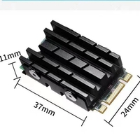 Радиатор для твердотельного накопителя, охлаждающая накладка для M.2 SSD, термопаста, радиатор для M.2 2242 SSD