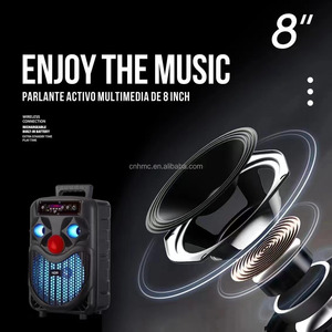 Altavoces Karaoke para Exteriores <span class=keywords><strong>NDR</strong></span> P44 P55 P66, Altavoz Bluetooth Portátil con Pantalla LED y Woofer de 8 Pulgadas - Product Image 5