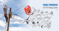 Bande en acier inoxydable S201 pour boîte à fibre optique, sangle de montage sur poteau durable pour boîtes de distribution et de terminaison