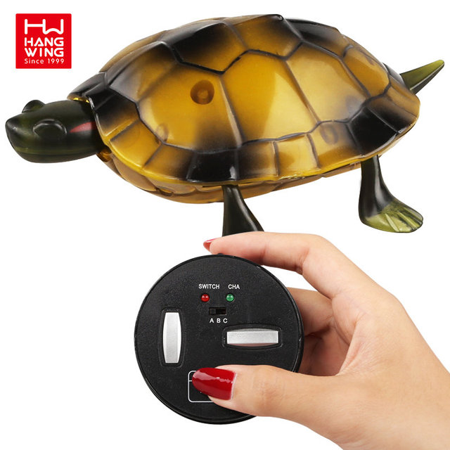 HW Radio Control Animal Toys Simulation Infrared Turtle Plastic RC Funny Cartoon Infrared Tier Pet Toys