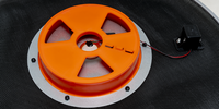 Batterie de percussions UNLOCK : Griffe de grosse caisse 18 pouces à amortissement pneumatique avec maille double épaisseur intégrée |   Pad d'entraînement silencieux anti-bruit pour batterie hybride