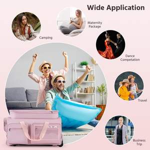 Free sample Travel Duffle Dance Garment Bags with Rolling Dance Bags and Garment Rack Waterproof Luggage <b>Trolley</b> - Product Image 3