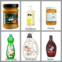 Machine de remplissage semi-automatique pour miel, liquides, shampoing, gel douche, détergent, huile de cuisson et produits cosmétiques