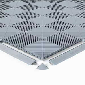 Baldosas de Plástico PP Resistentes para Piso de Garaje, Alfombrillas de Plástico Ventiladas e Impermeables para Uso en Interiores y Diseño Gráfico - Product Image 4